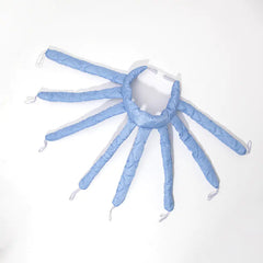Lazy Hairband Octopus Curling Iron Heatless Headband