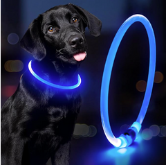 LED Rechargeable Dog Collar